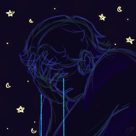 unpolished emotional self-portrait! (2023)