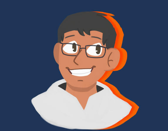 portrait with no lineart! (2019)