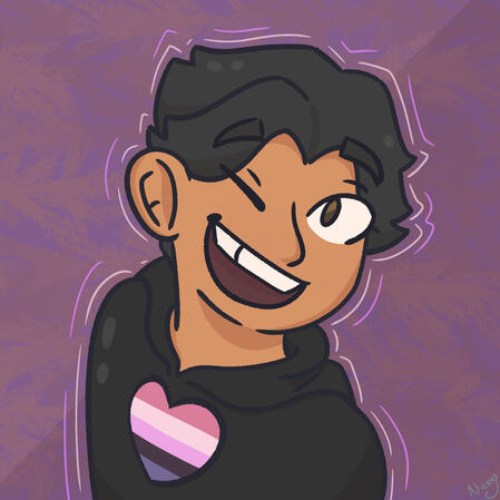 self-portrait in an old style! (2021)