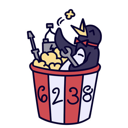 logo comm for a robotics team i was a part of! (2024)